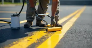 Pintura Faixas Estacionamento Sorocaba SP